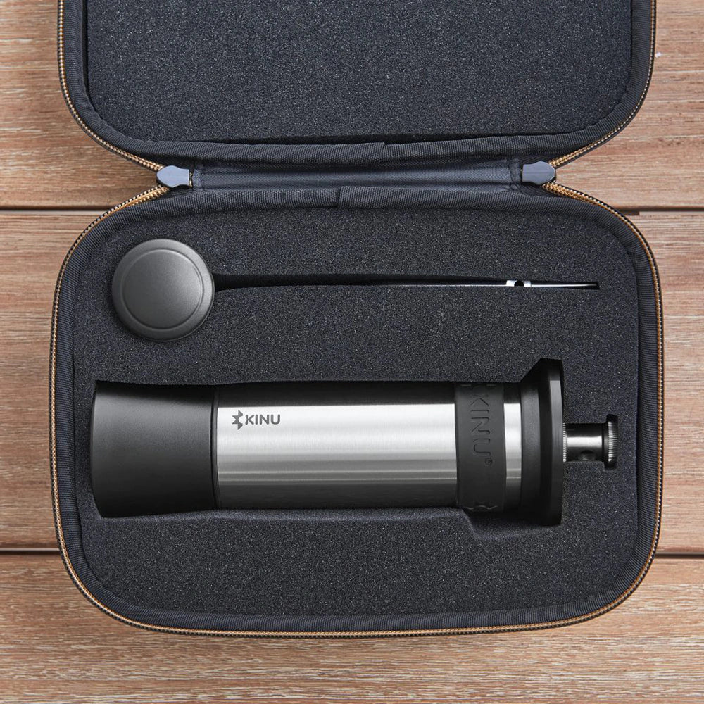 Kinu M47 Phoenix Grinder – Manual Coffee Grinder with Travel Hard Case