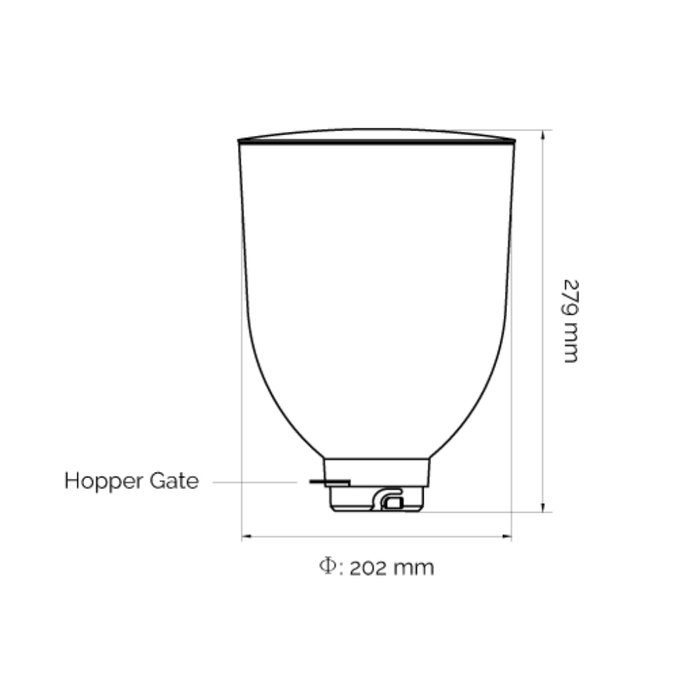 Acaia - Orion bean hopper 2kg