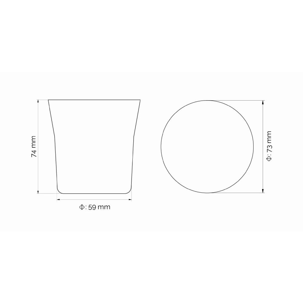 Acaia Double Insulated Cup 120ml SS