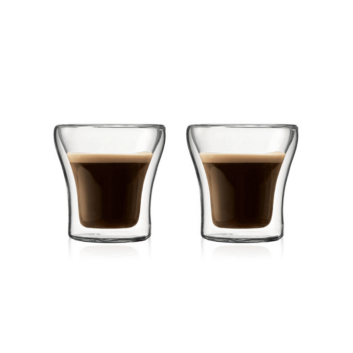 Bodum Assam Double Wall Thermo Glass – Set of 2 Heat-Resistant Glasses