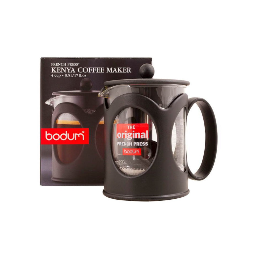 Bodum Kenya French Press Coffee Maker – 4 Cup Manual Brewer (500ml)
