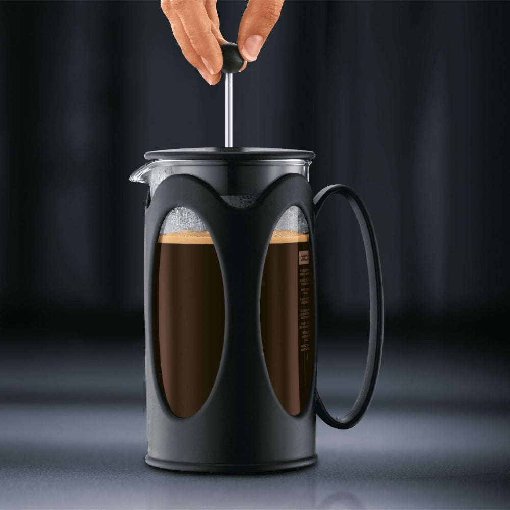 Bodum Kenya French Press Coffee Maker – 3 Cup Manual Brewer (350ml)