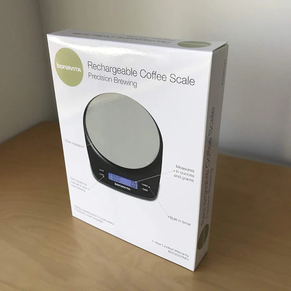 Bonavita Rechargeable Auto Tare Scale