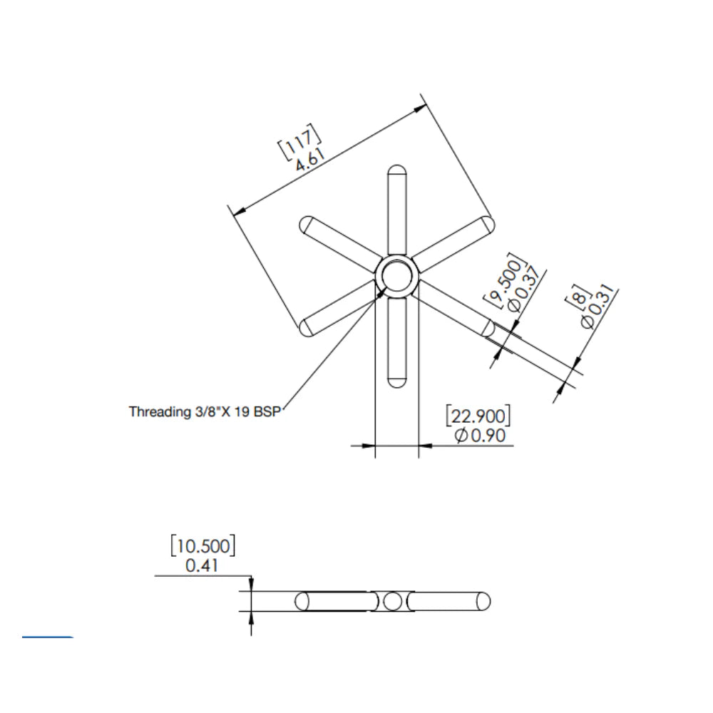 Krome Rinser Replacement Spray Disk