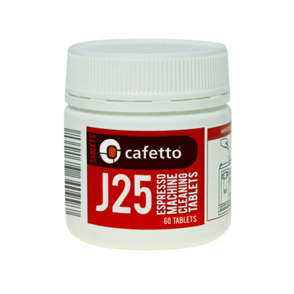 j25 espresso machine cleaning tablets