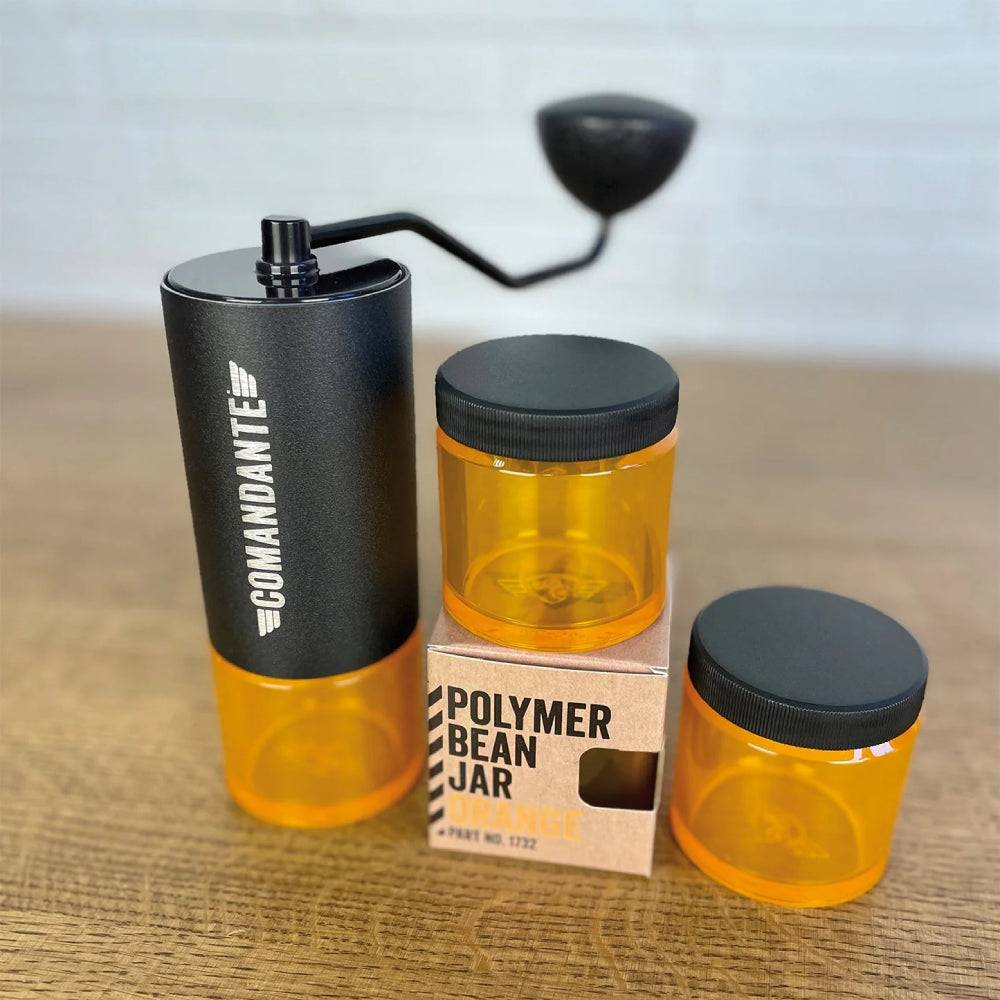 Comandante Polymer Bean Jar - Orange
