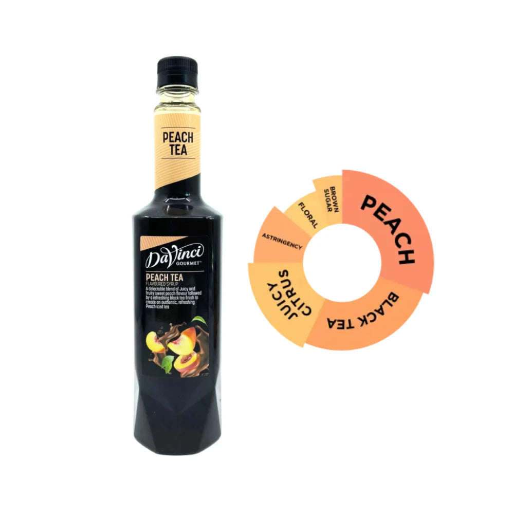 Davinci Peach Tea Flavor Syrup 750ml