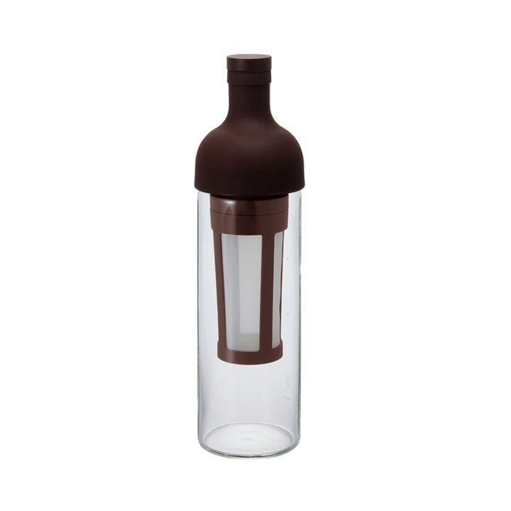 hario filter in coffee bottle