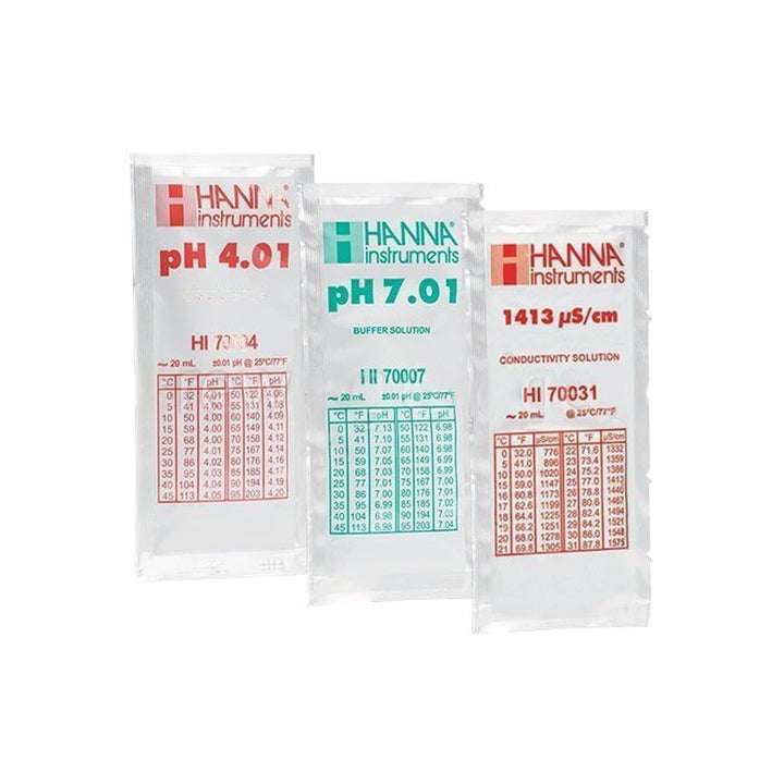 hanna calibration solutions 3