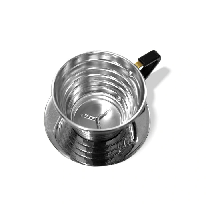 Kalita Wave 185 Stainless Steel Dripper – 2-4 Cups