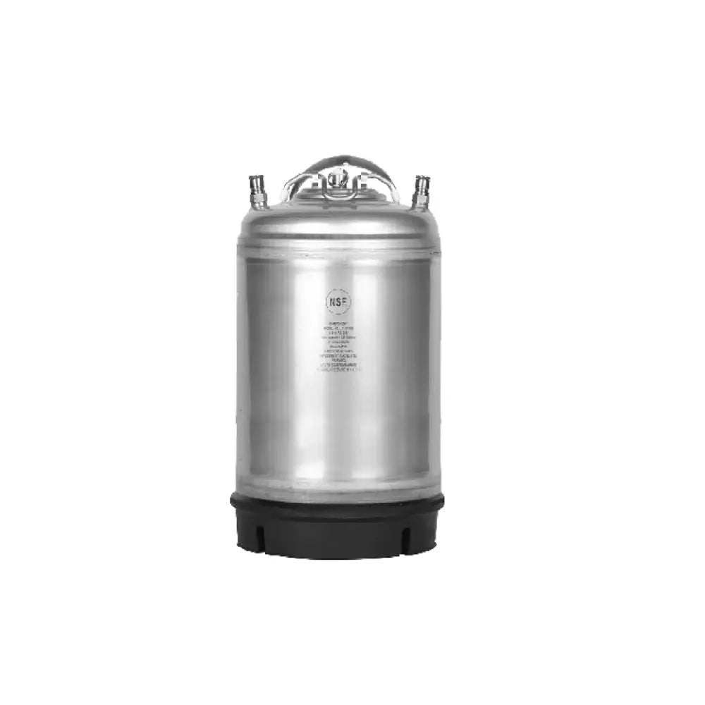 krome 3 gallon ball lock keg steel handle nsf certified