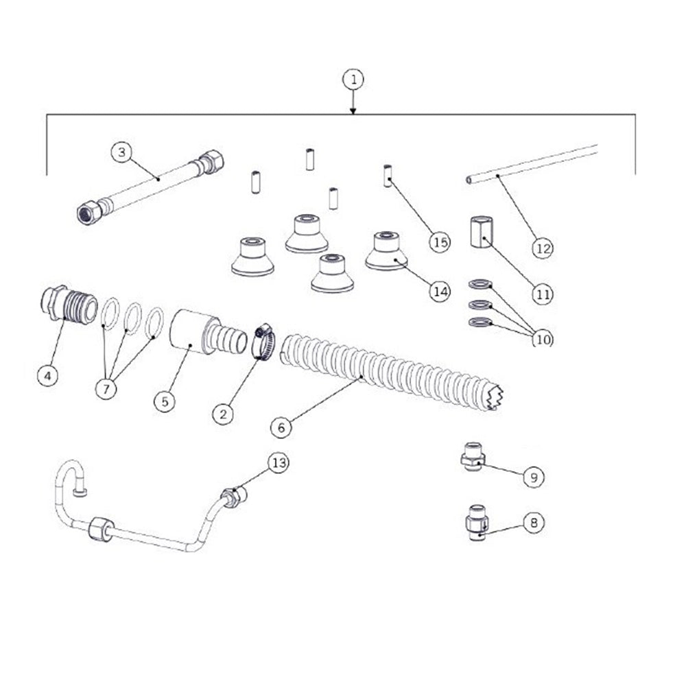 la marzocco plumbing connection kit linea micra ce