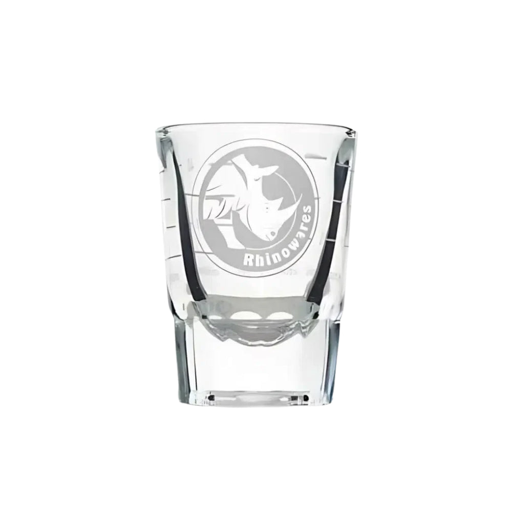 rhino espresso shot glass 2oz 60ml