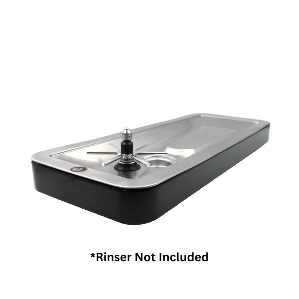 Rhino Coffee Gear Pitcher Rinser Riser Suit Sink - Black