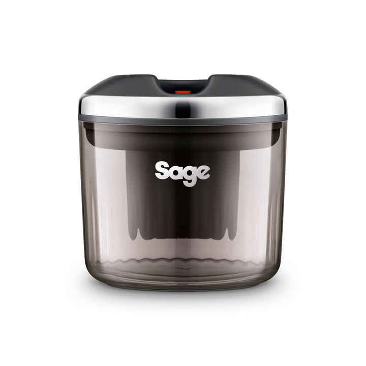 sage the puck sucker quiet vacuum coffee puck remover for sage 58mm portafilters auto activation dishwasher safe tritan container 10 12 puck capacity 9v battery included