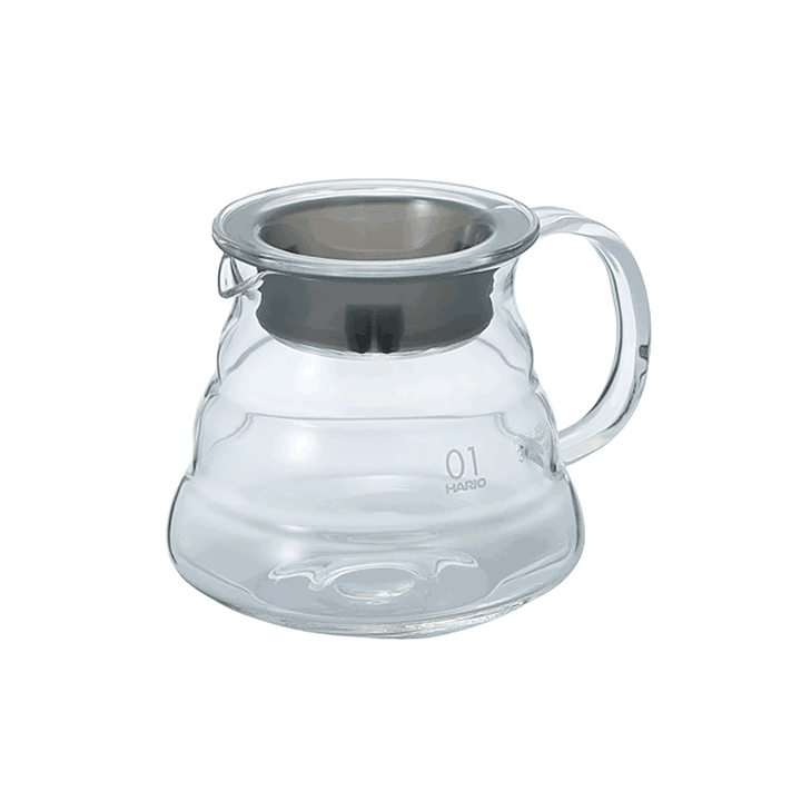 خادم زجاجي هاريو V60