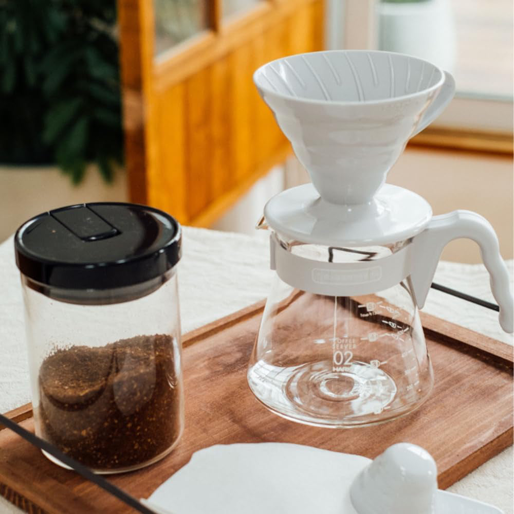 Hario V60 Coffee Server 02 Set Pale Grey