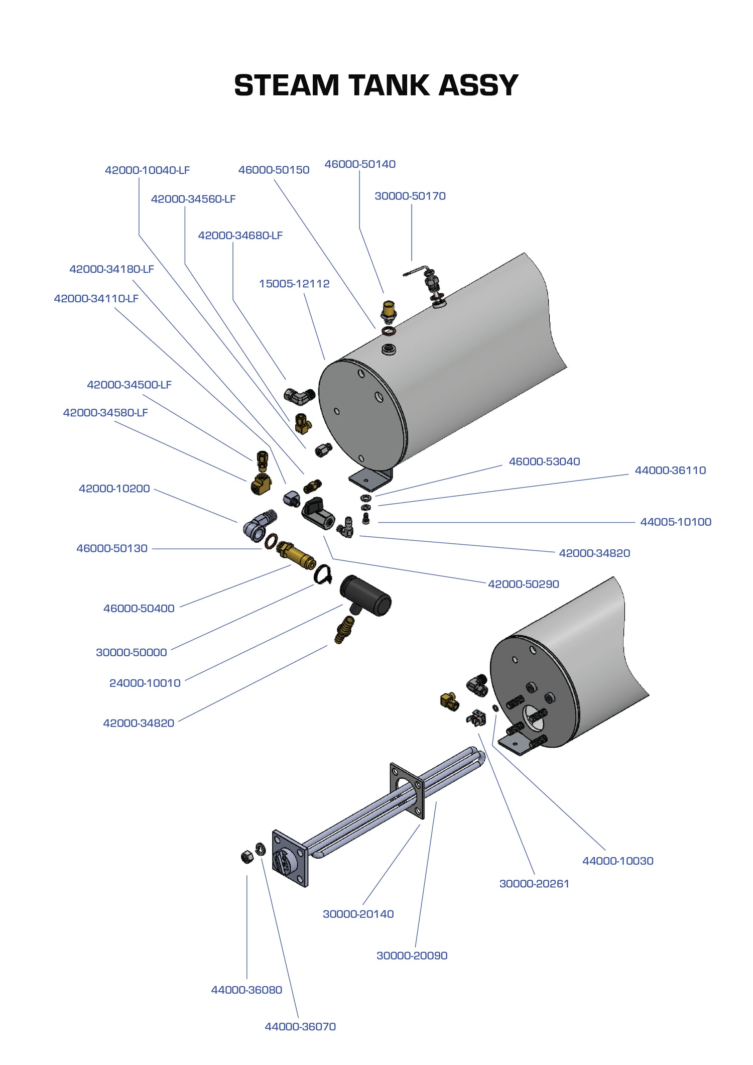 Steam Tank Assy EP