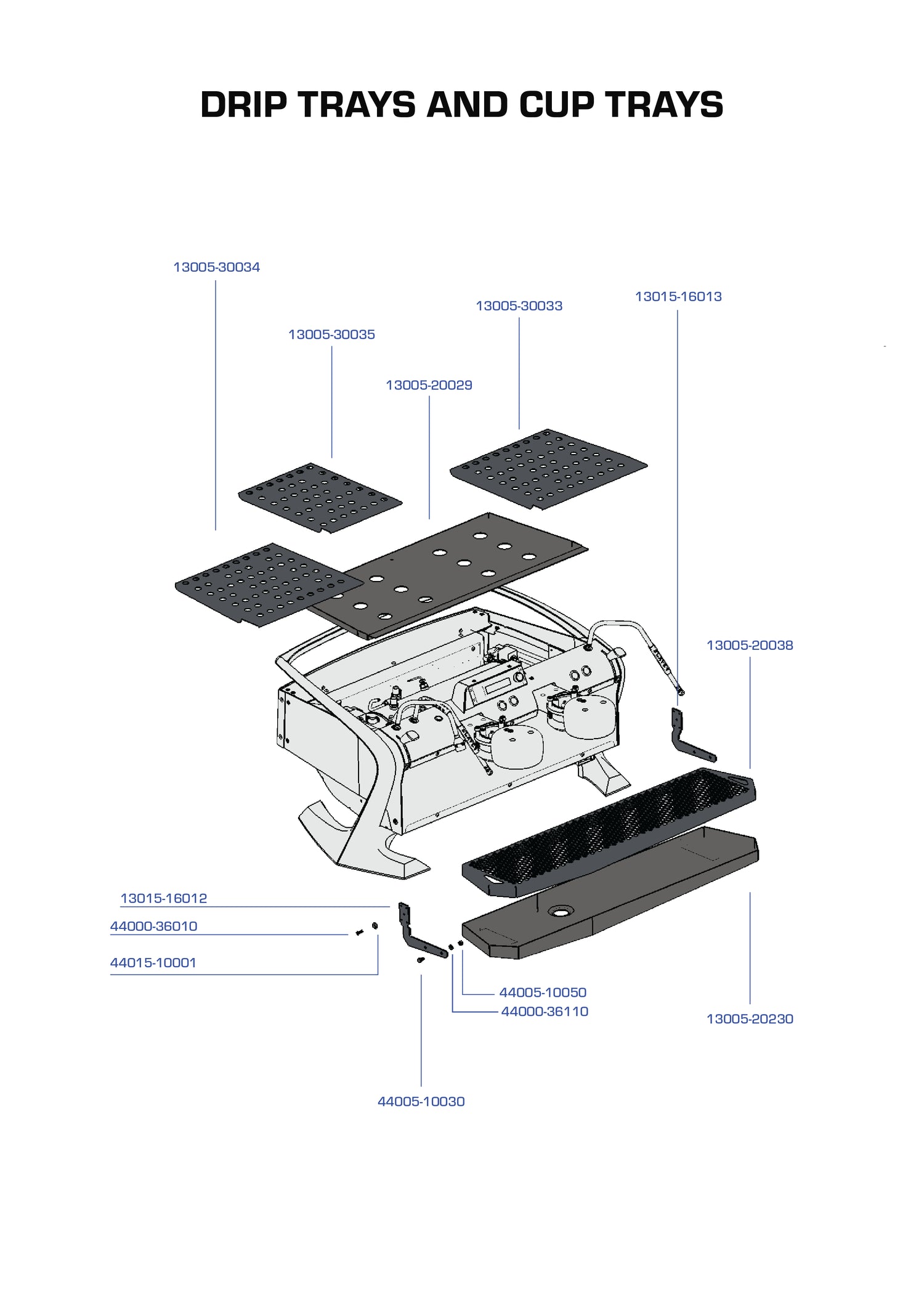 Drip Trays and Cup Trays EP