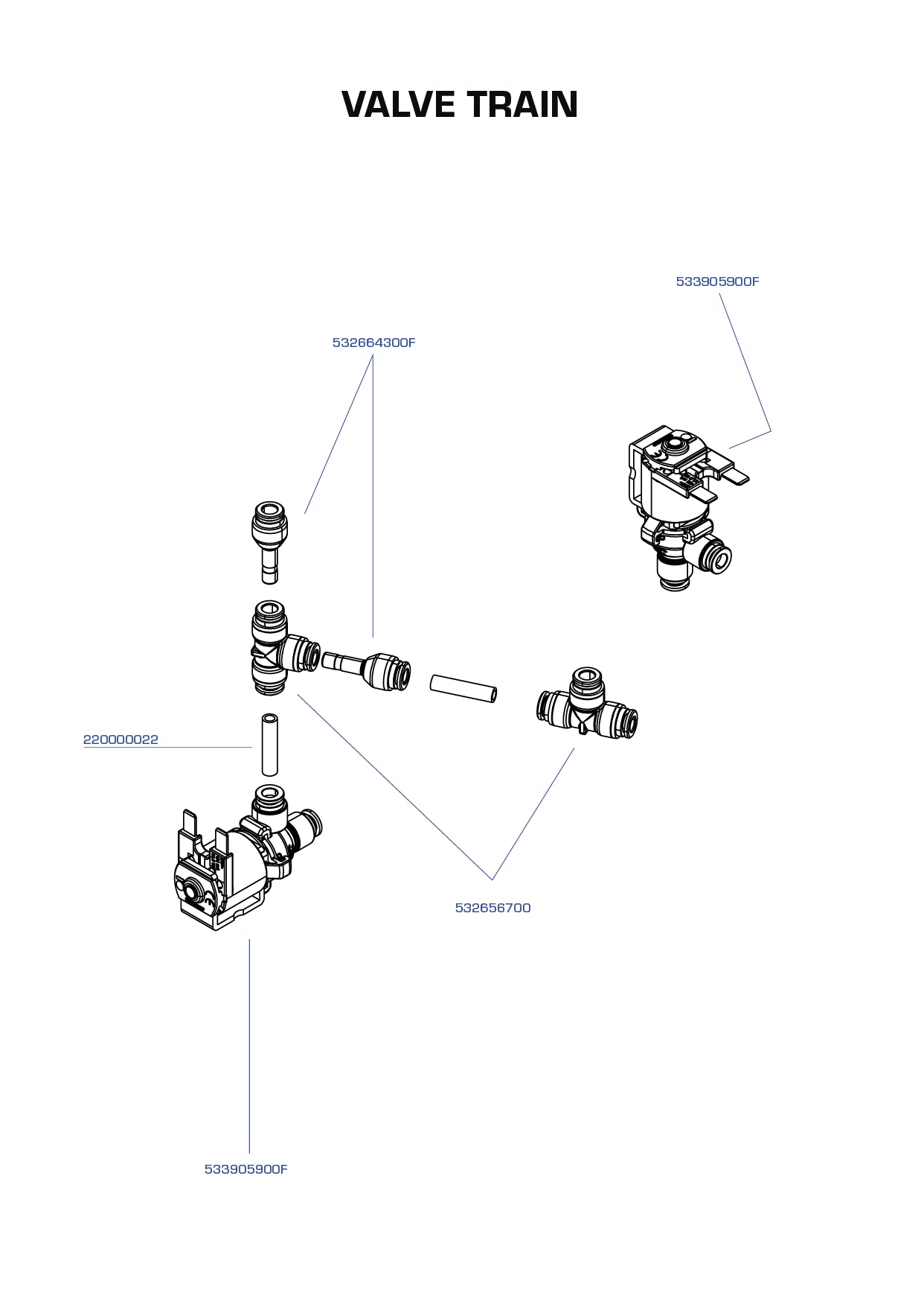 Valve Train Steam Single