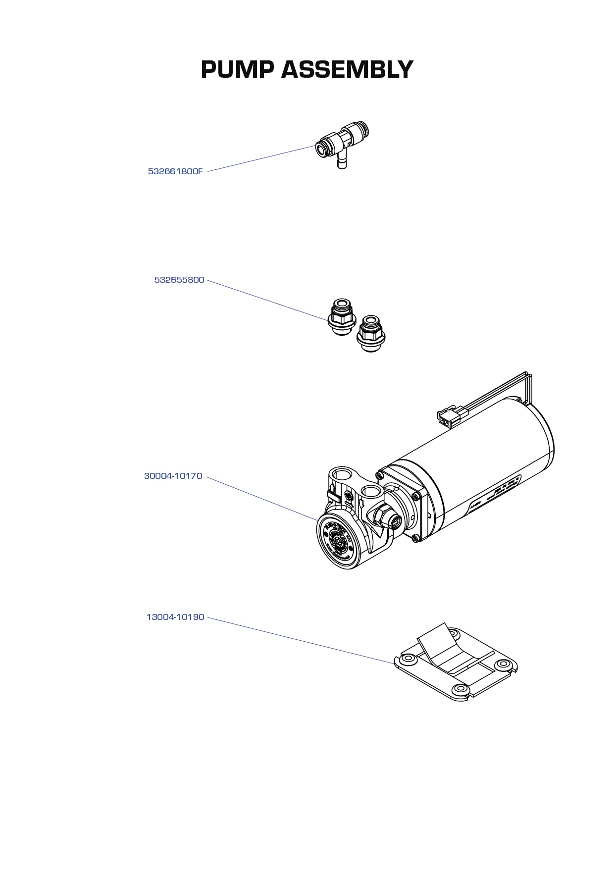 Pump Assembly Steam Single