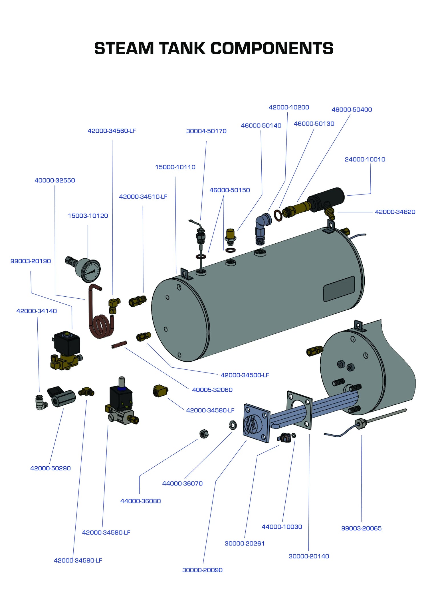Steam Tank Components Espresso V3