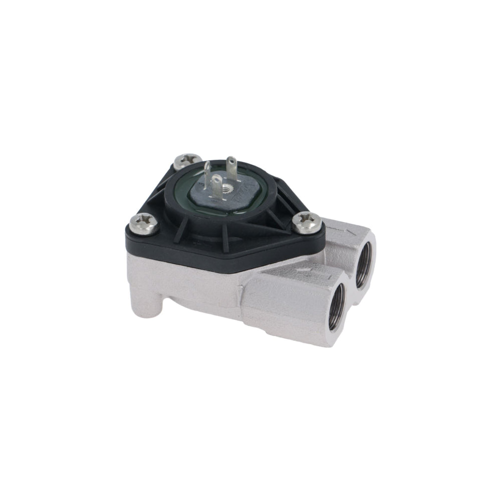 **مقياس تدفق نحاسي من Victoria Arduino ‏1/4 × 1/4 مع وصلة غاز، رأس بلاستيكي NSF**