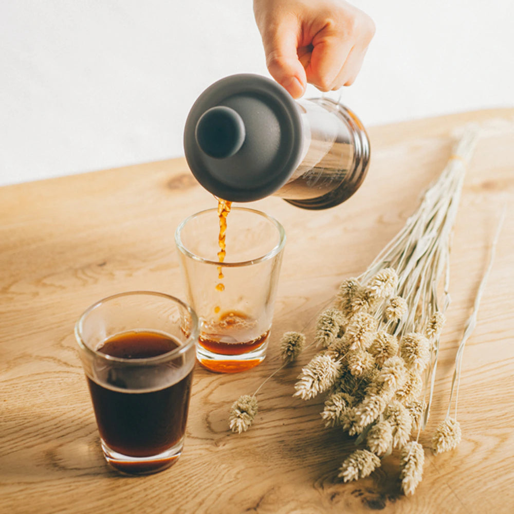 Hario Coffee Press Slim 240ml, Black