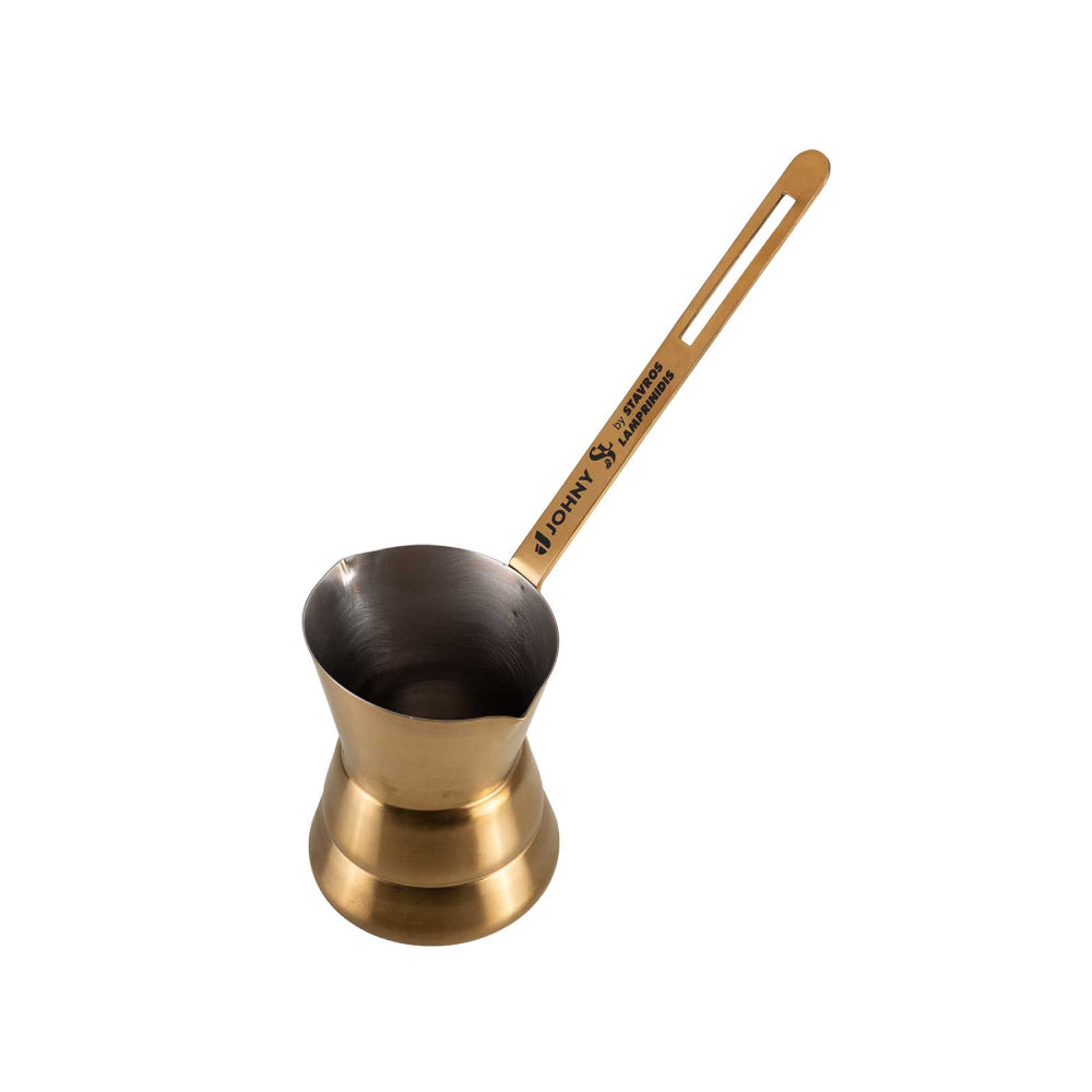 Johny Cezve Coffee Pot Inox Gold by Stavors - Medium
