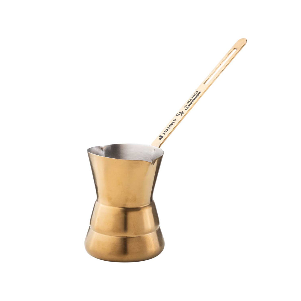 Johny Cezve Coffee Pot Inox Gold by Stavors - Medium