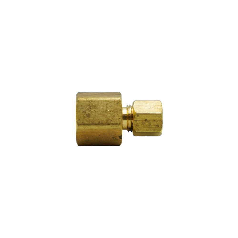Slayer Fitting, Adapter, 1/4 OD Tube To 3/8 - F Pipe