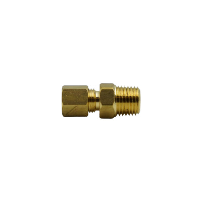 Slayer Hex Nipple, 1/8 MNPT, Brass, PB Free