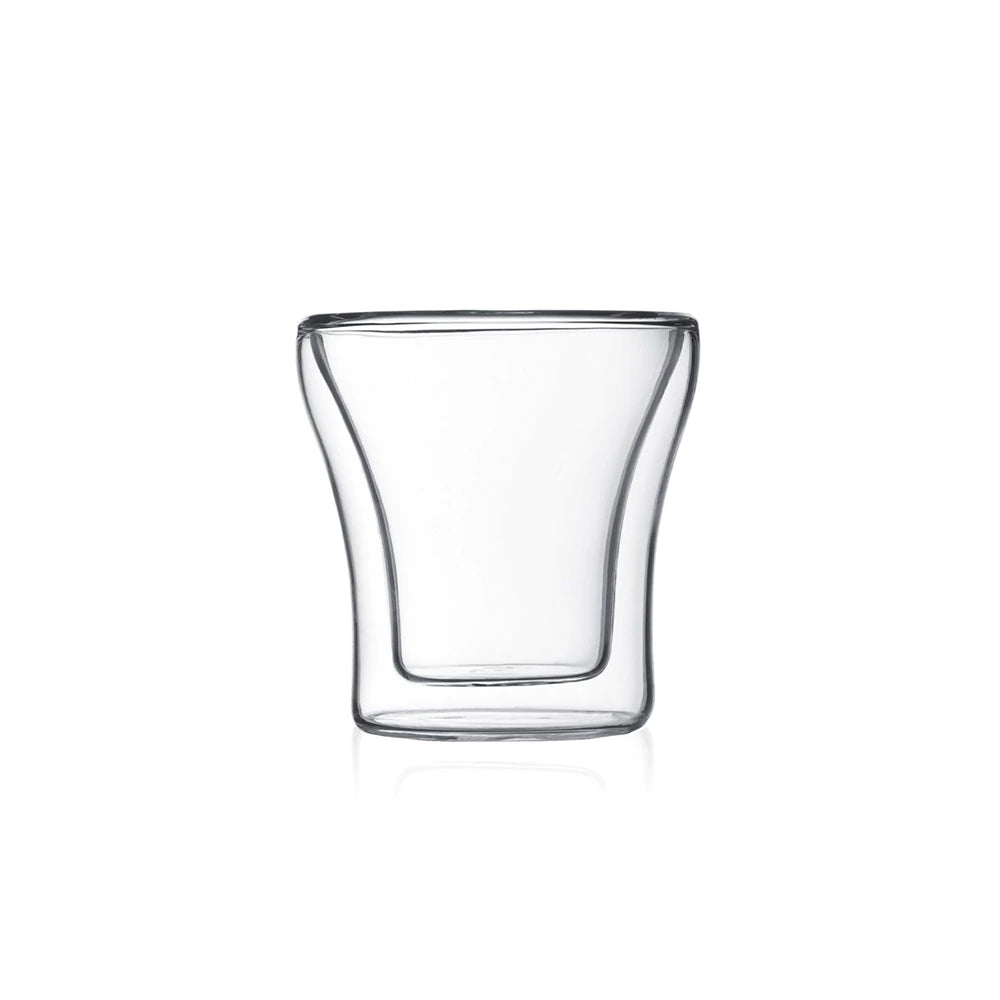 Bodum Assam Double Wall Thermo Glass – Set of 2 Heat-Resistant Glasses