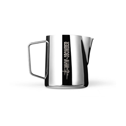 MHW-3Bomber Latte Art Pitcher 5.0 Glossy Grey