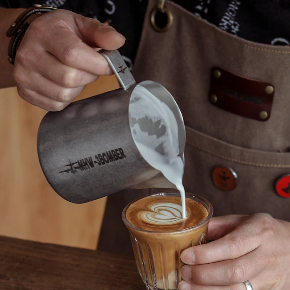 MHW-3Bomber Milk Pitcher 5.0 Silver Spout
