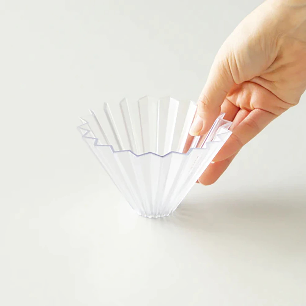 Origami Dripper Air S-Clear with Plastic Holder