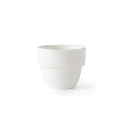 acme mini taster cups white with whale base 110ml
