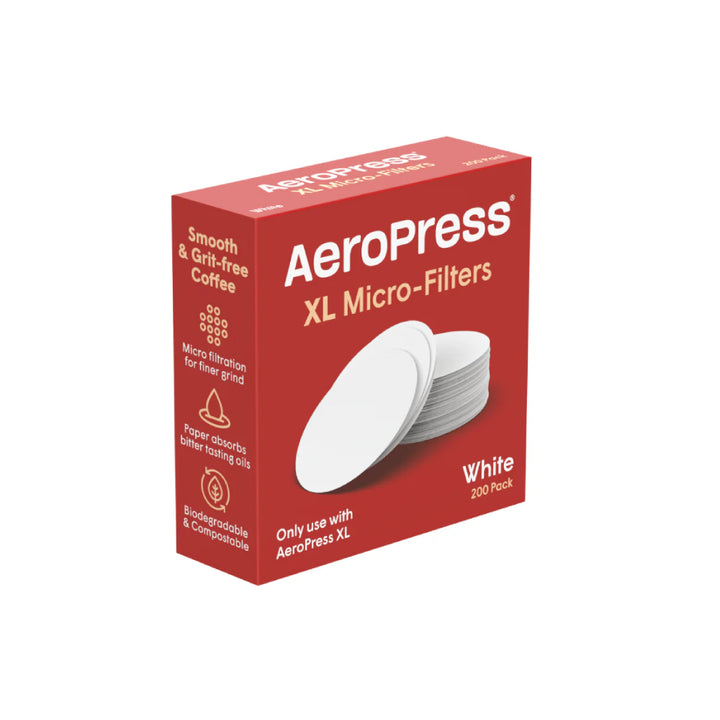 AeroPress Paper Micro-Filters – XL Size, Pack of 200