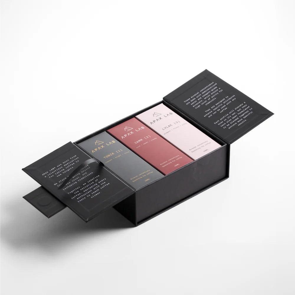 APAX LAB Coffee Flavor Concentrate Box Set – 3 x 100ml