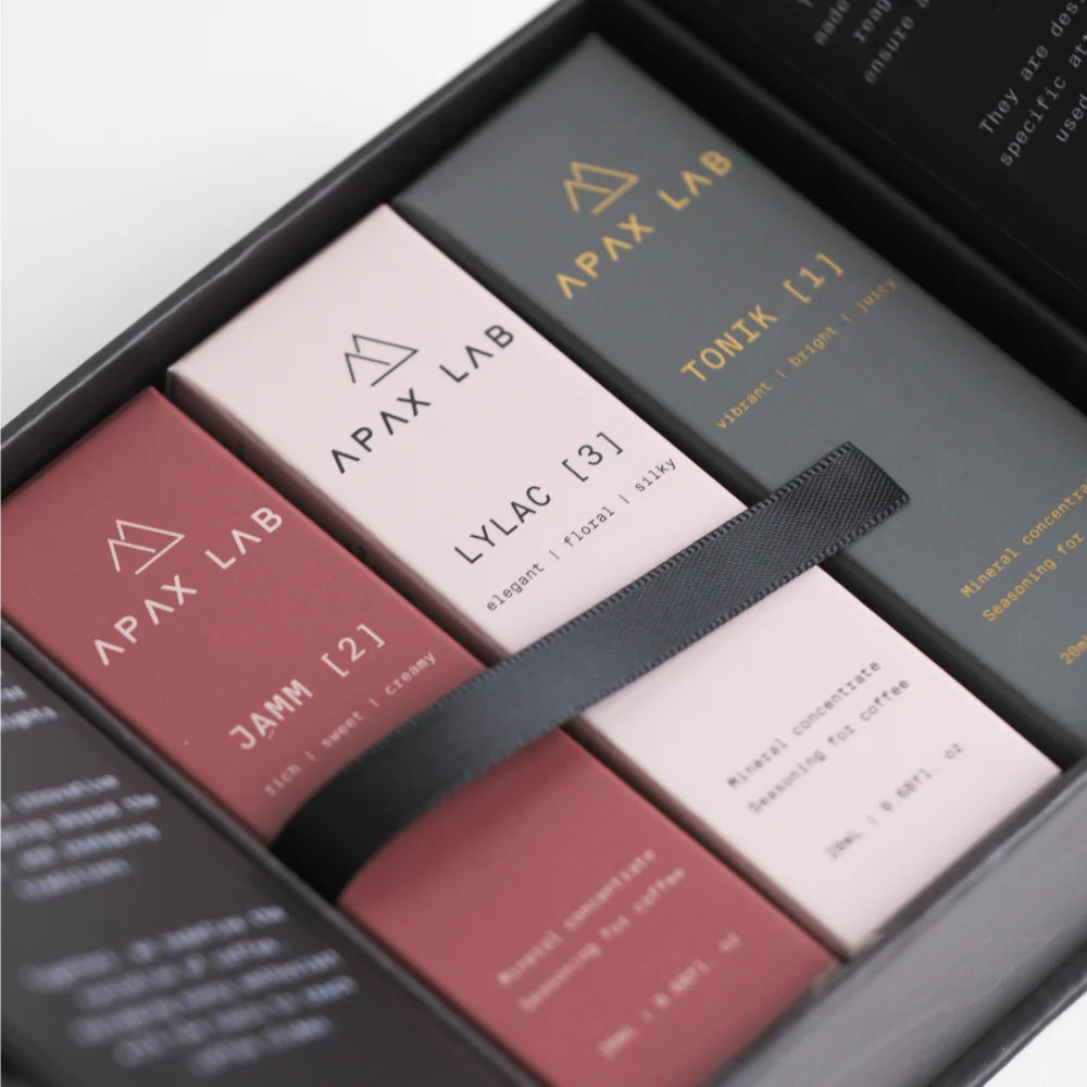 APAX LAB Nano Coffee Flavor Concentrate Box Set – 3 x 20ml