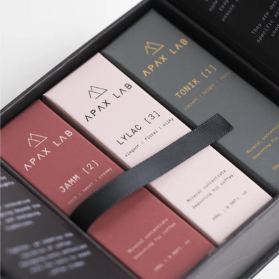 APAX LAB Nano Coffee Flavor Concentrate Box Set – 3 x 20ml