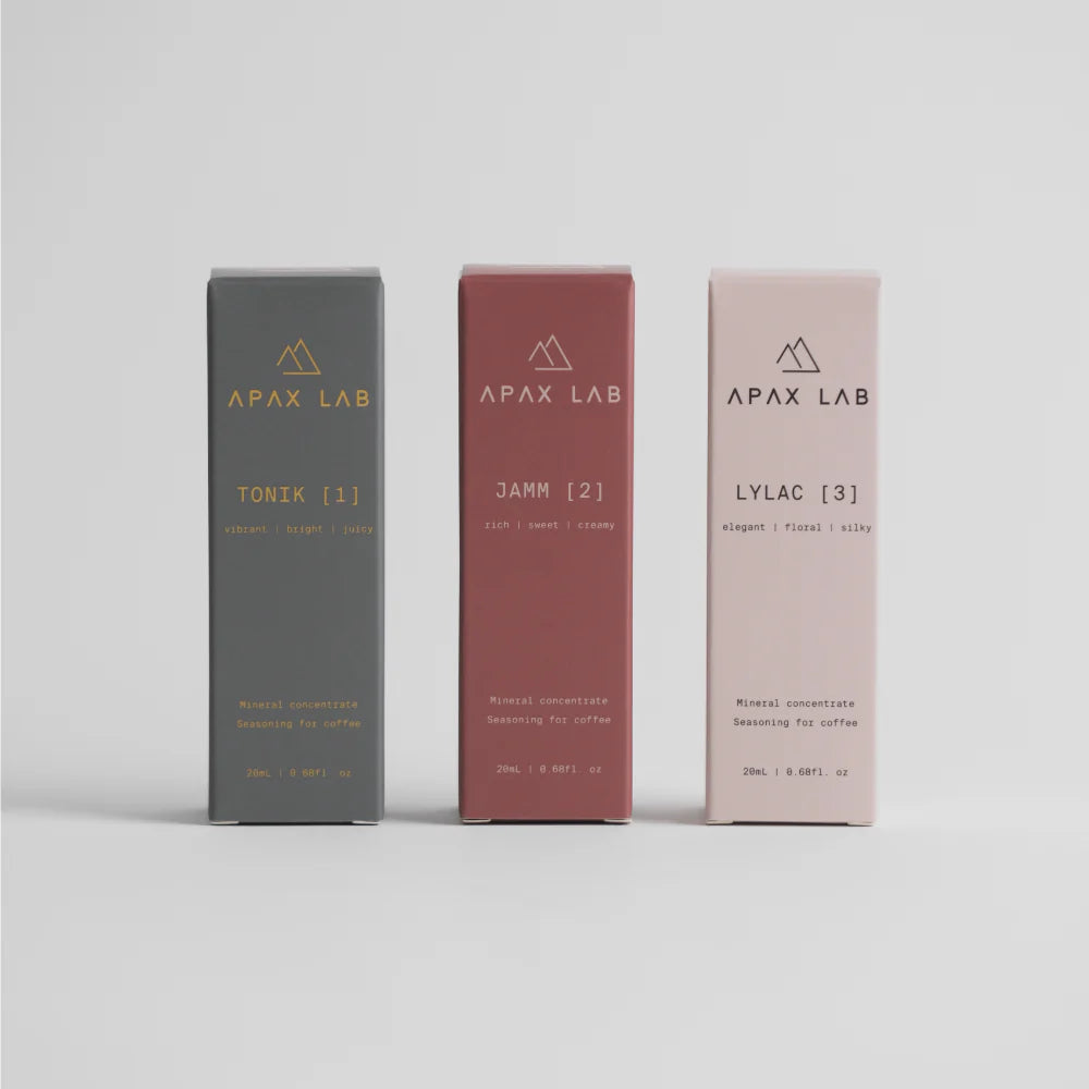 APAX LAB Nano Coffee Flavor Concentrate Box Set – 3 x 20ml