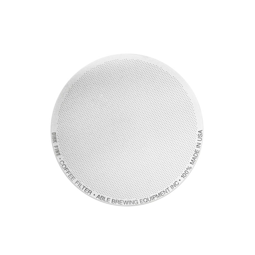 Able Brewing Disk Fine Reusable Filter – Compatible with AeroPress