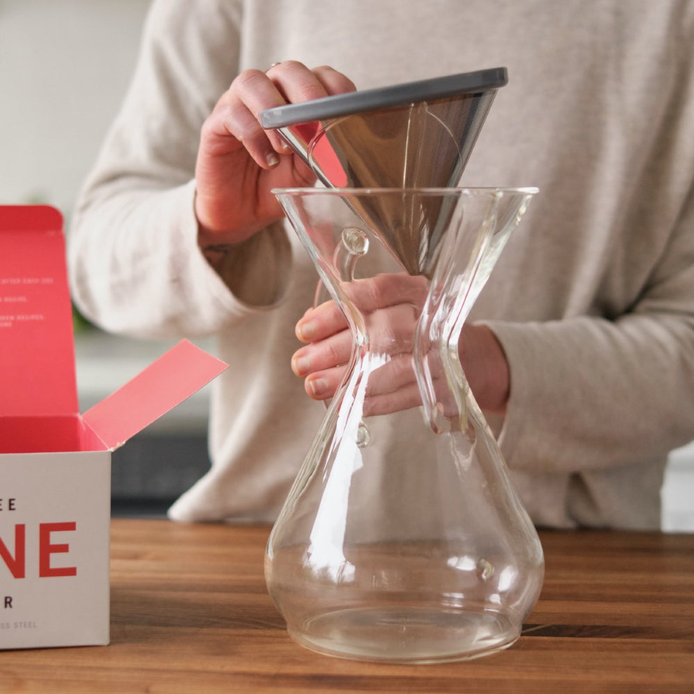 Able Brewing Kone Reusable Filter – Fits Chemex (6–10 Cup Models)