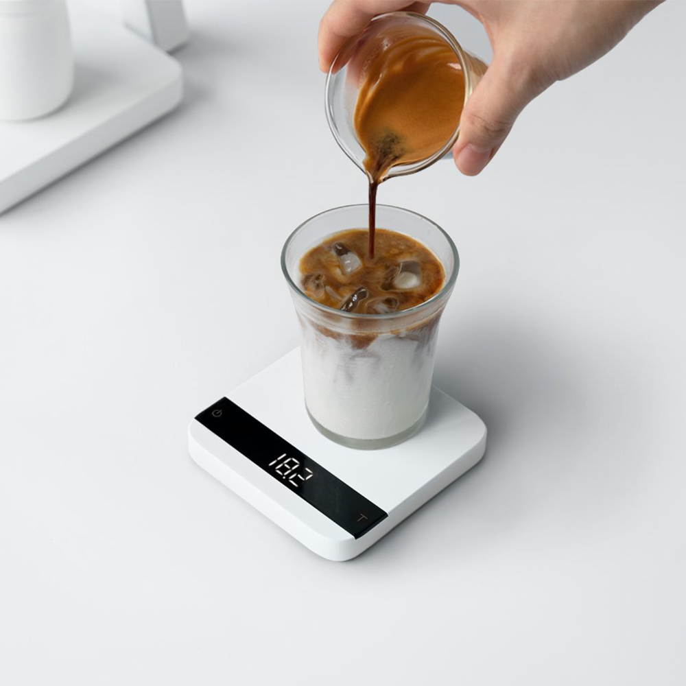 Acaia Lunar Espresso Scale, Cool White