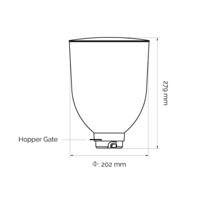 Acaia - Orion bean hopper 2kg