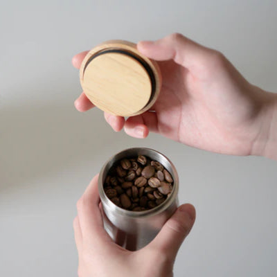 Acaia Portafilter Dosing Cup & Storage Lid Medium SS