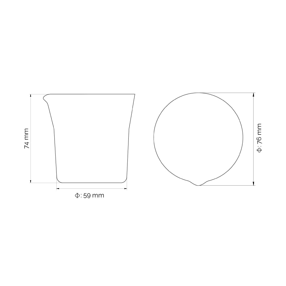 Acaia Spouted Double Insulated Cup 4oz/120ml
