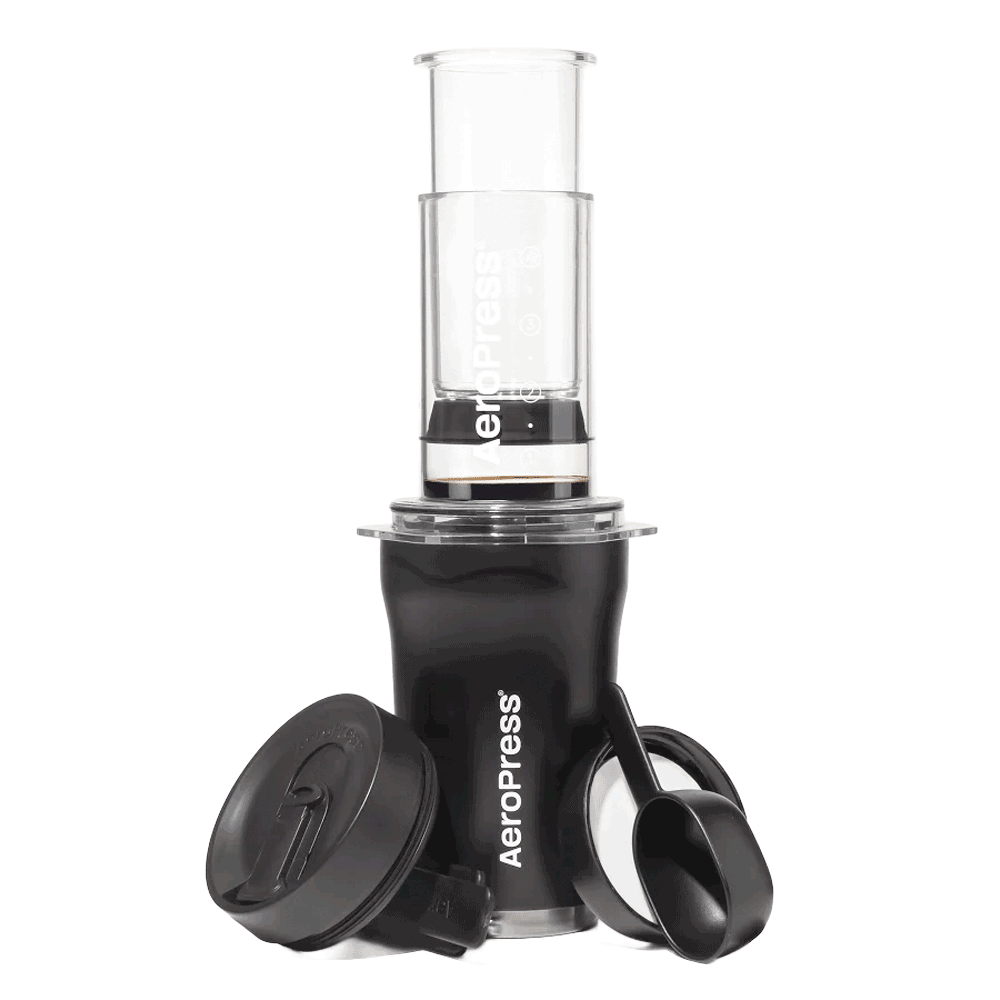 مجموعة أدوات صنع القهوة المحمولة للسفر AeroPress Go Plus 