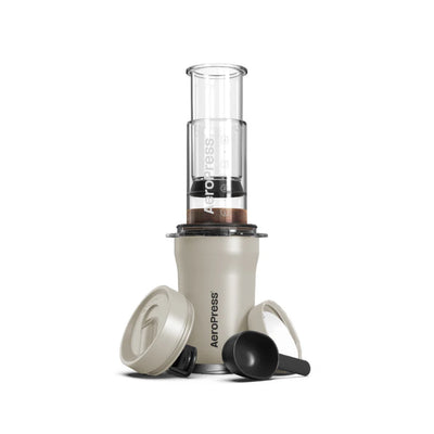 AeroPress Coffee Maker - Go Plus-white